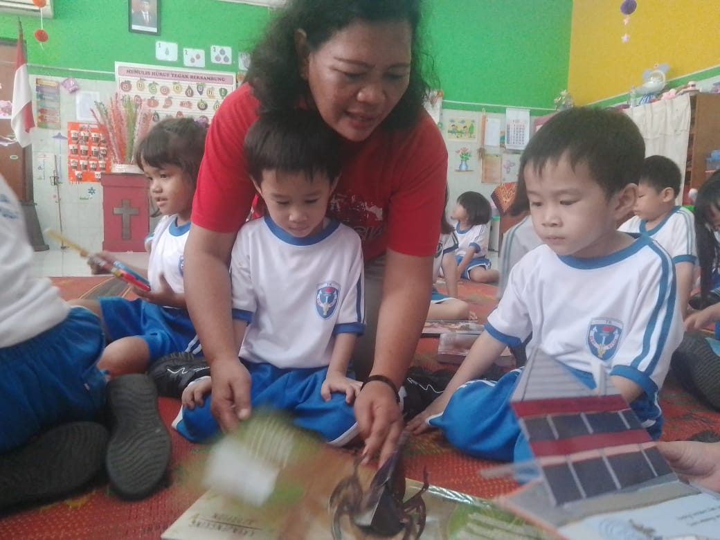 Roadshow Workshop Membaca Dan Literasi Perpustakaan Di Sunshine Preschool